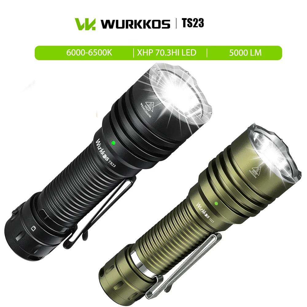torcia-tattica-super-luminosa-wurkkos-ts23-5000lm-ip68-con-batteria-21700-e-led-xhp703hi-per-campeggio-pesca-ed-emergenze