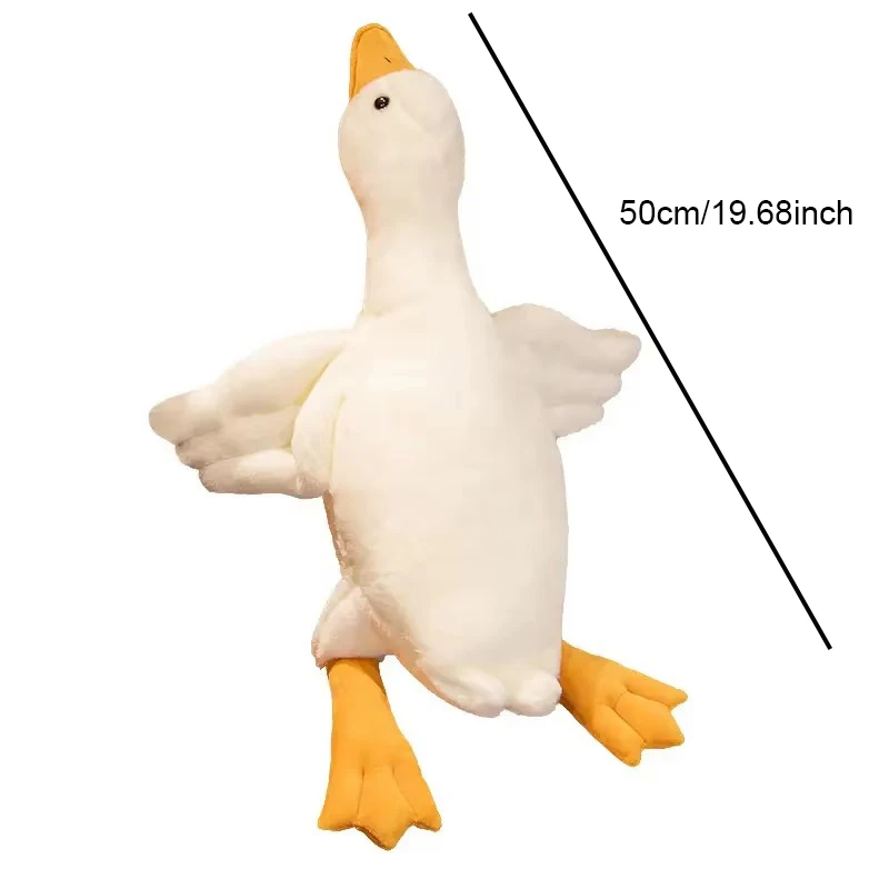 50cm Hot Goose Plush Stuffed Soft Duck Sleeping Pillow Sofa Cushion Kids Girlfriend Birthday Gift