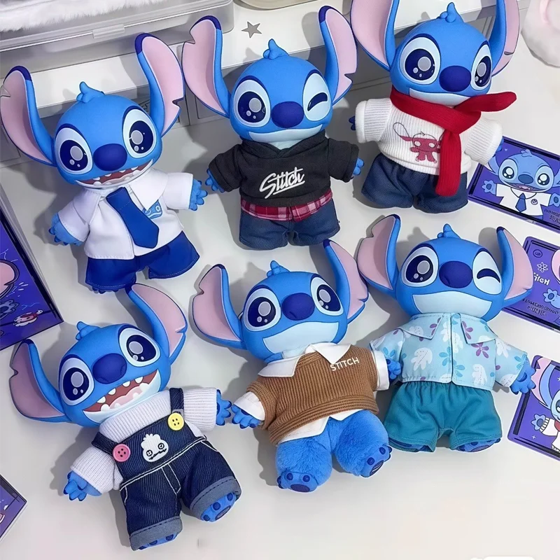 

Toptoy Disney Stitch Dress Up Show Series, слепая коробка, виниловая плюшевая ручная работа, модный игровой настольный орнамент, игрушки в подарок