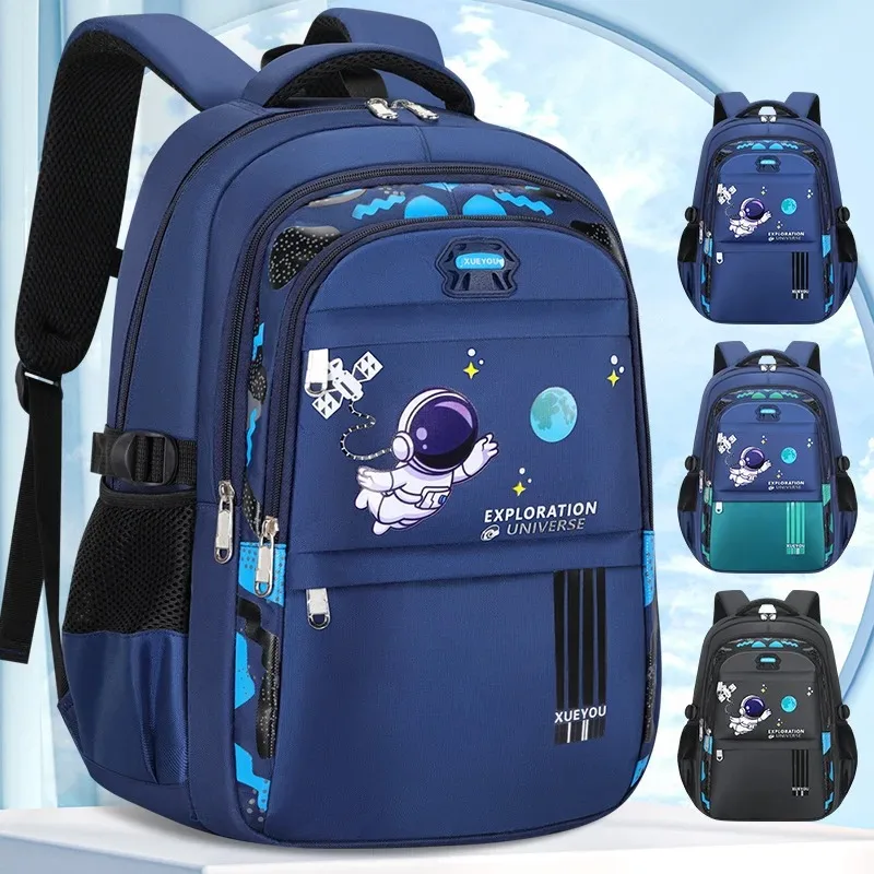 

Kids Backpack Children School Bags for Boys Astronaut School Backpack Waterproof Primary Book Bag Mochila Infantil