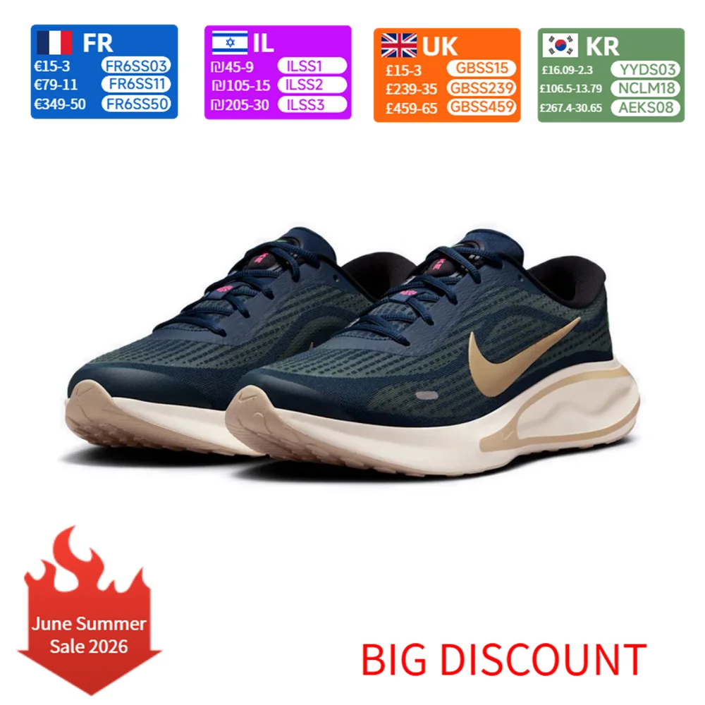

Nike Journey Run Men's Running Shoes Comfort Cushioning Lightweight Support for Daily Training & Long DistanceFN0228-403
