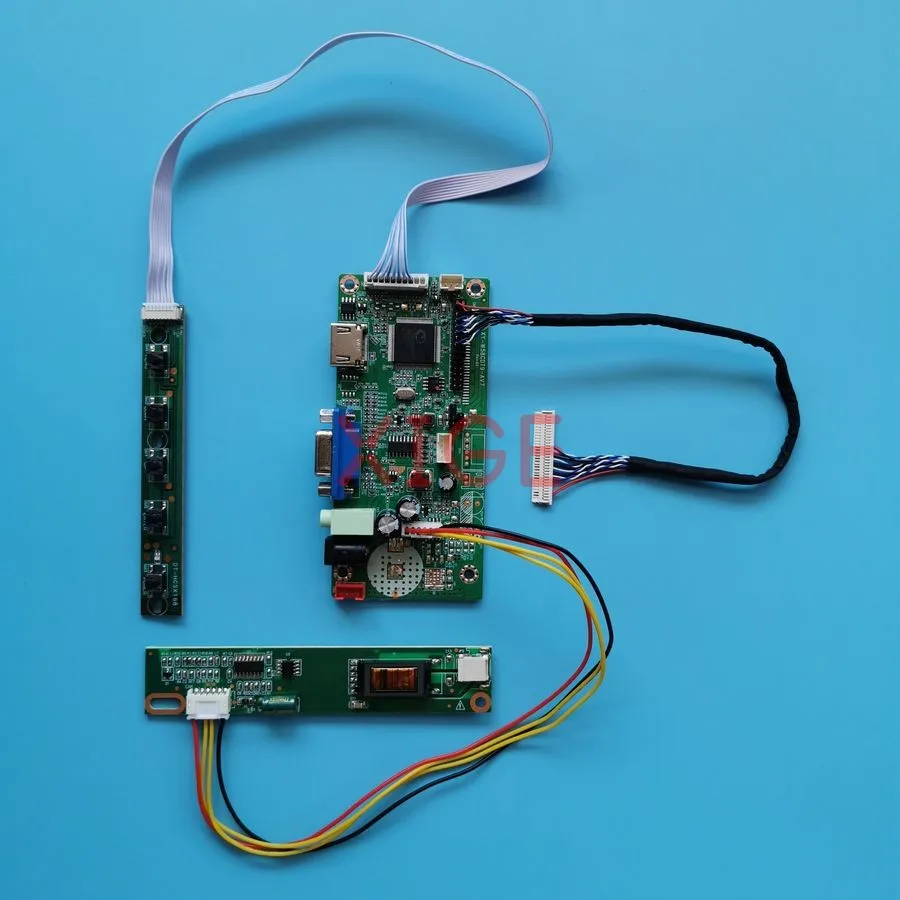 

For LP133WX1 B133EW01 LTN133AT01 LTN133W1 Monitor Controller Drive Board DIY Kit 1280*800 HDMI+VGA 1-CCFL LVDS 30-Pins 1280x800