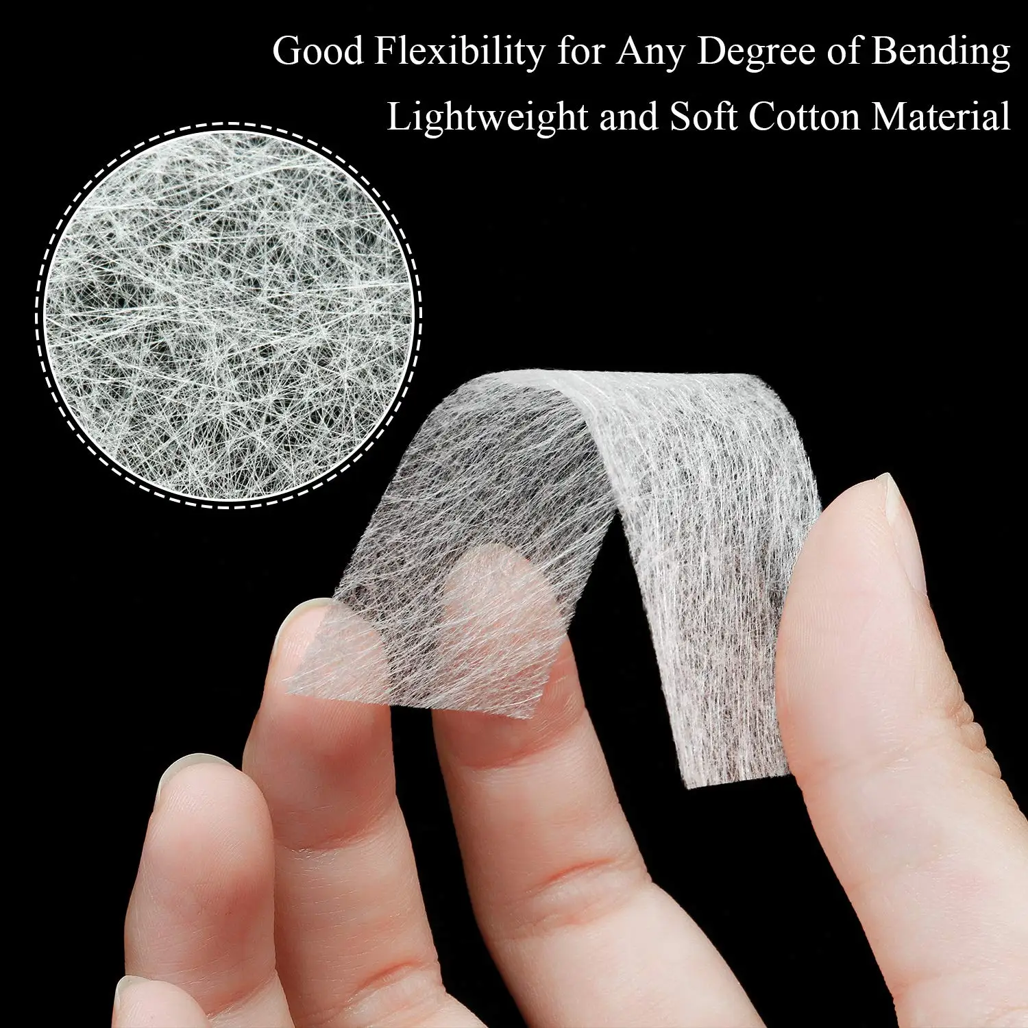 Manicure Building Fiberglass Non-woven Silks 10/20/50Pcs Nail Extension Silk Form Wrap UV Gel French Acrylic Tips Nails Art Tool