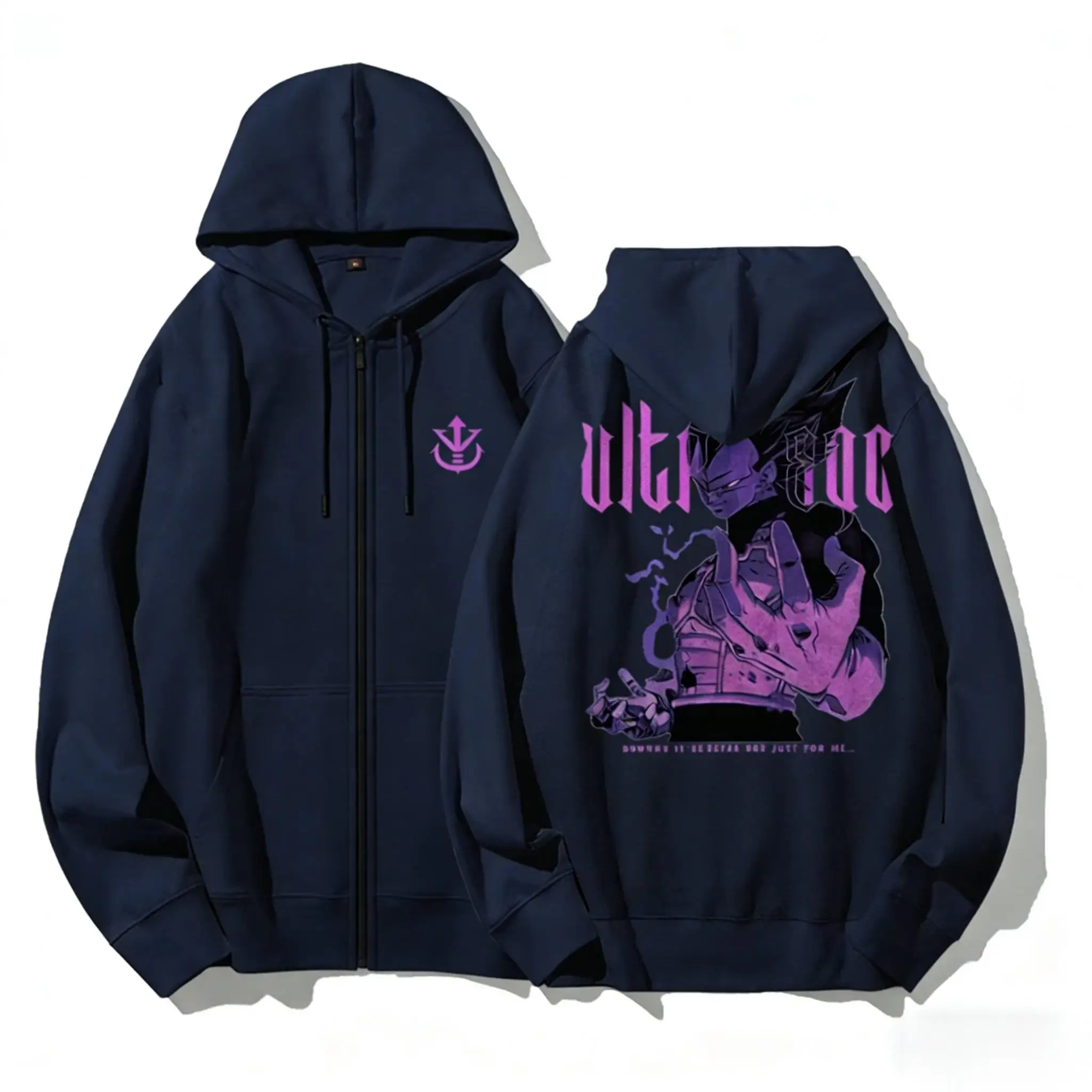 Dragon Ball Ultra Anime Hoodie Jacke Männer Frauen Zip Up Sweatshirt Streetwear Cosplay Casual Pullover 2026 Herbst Winter Mode