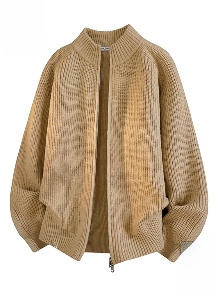 

PaulFrank Autumn 2025 Men's Casual Loose Knitted Cardigan Sweater Couple's Open Front Knitwear Comfortable Soft Polyester