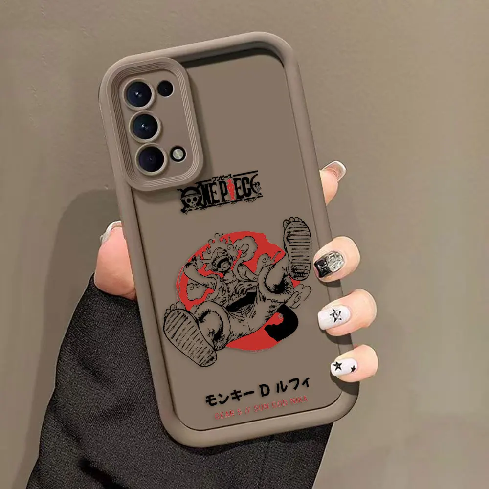 Comic One P-Piece Luffy Phone Case For VIVO V60 V21 V23 V23E V25 V27 V27E V29 V29E V30 V30E V40 SE V50 X80 X90 X100 X200 Cover
