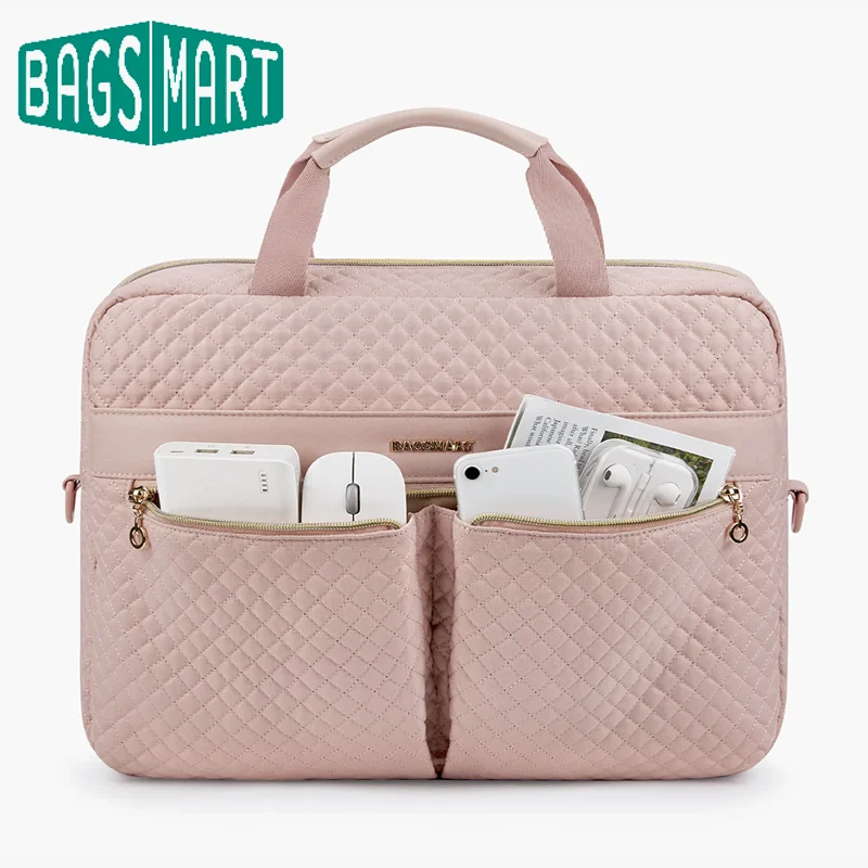 BAGSMART Borsa universale per laptop 15.6 17.3 pollici Notebook per borsa per computer Uomo Donna Studente di scuola Custodia per laptop