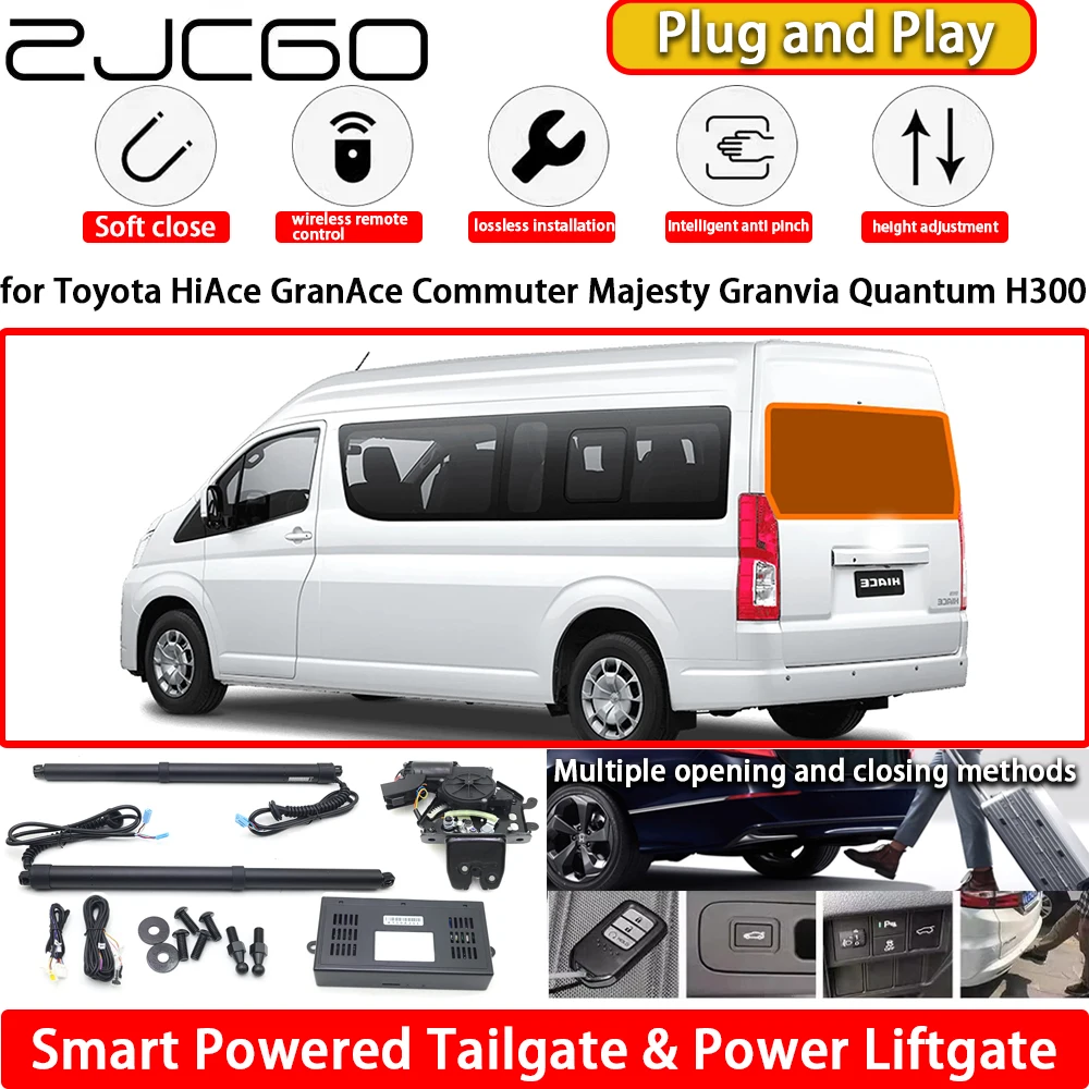 for Toyota HiAce GranAce Commuter Majesty Granvia Quantum H300 Automatic Electric Powered Tailgate Power Liftgate Tail Gate Lift