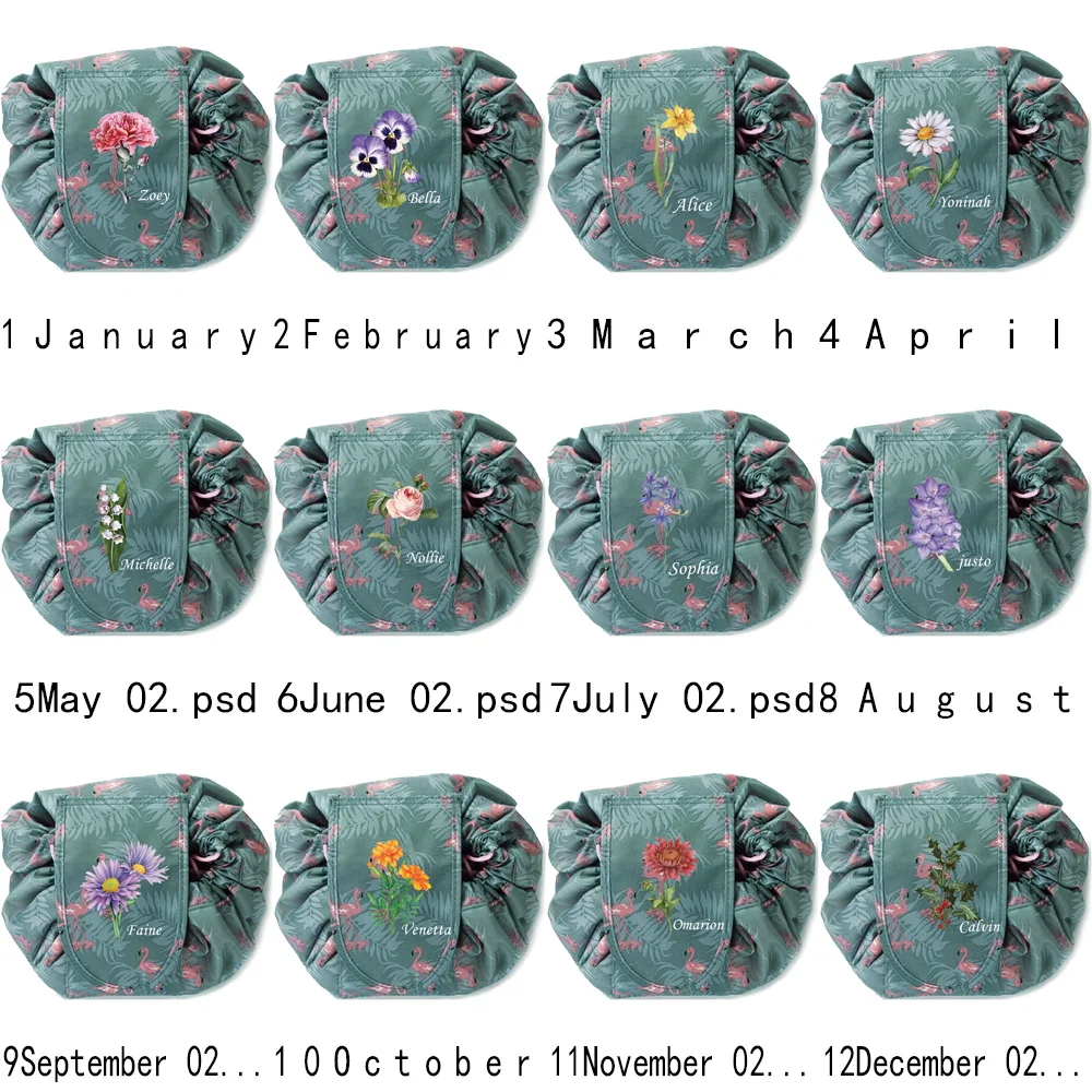 أدوات ماكياج جديدة لتخزين حقيبة مستحضرات التجميل الرباط الإناث المحمولة حقيبة كسول الموضة السفر سعة كبيرة.