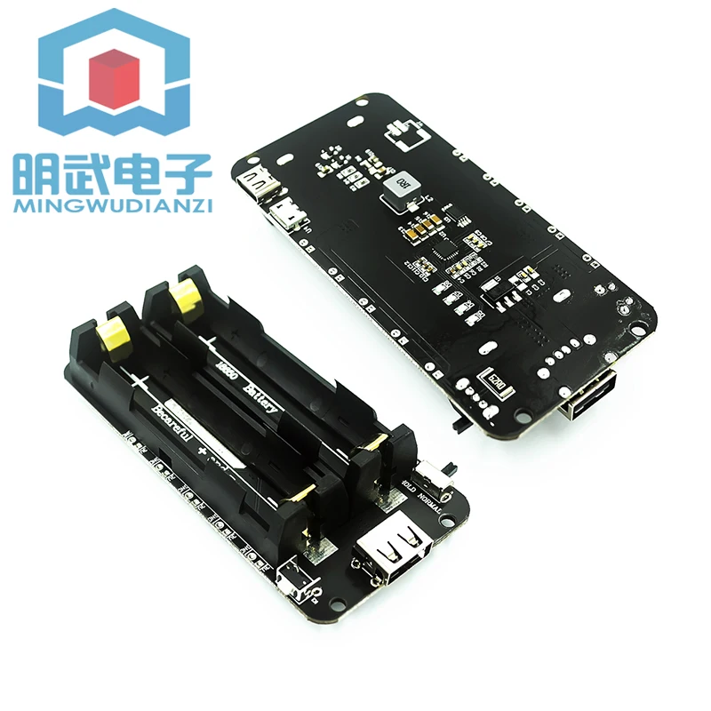 18650 portabatteria scheda di sviluppo V3 compatibile con Raspberry Pi Raspberry Pi 3 protezione da sovraccarico 5V