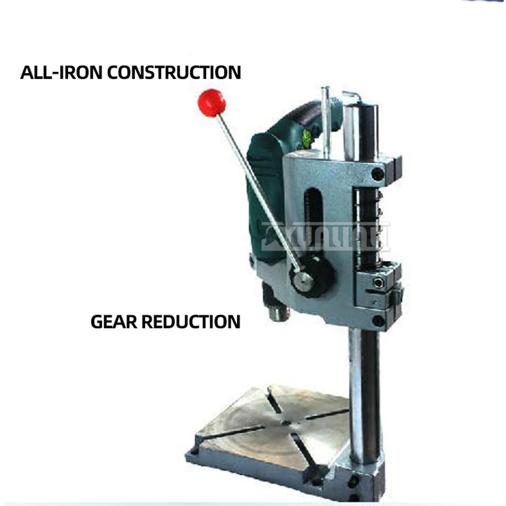 Heavy-duty Stand For the drill BG-6112, table drill bracket with gear reduction, 360 degree rotation, no machine