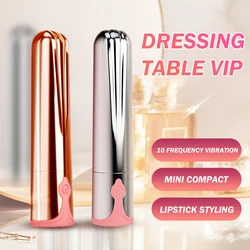 Bullet Vibrator G-Spot Dildo Nipple Clitoris Stimulator Mini Lipstick Vibrating Egg Massage Sex Shop Toys For Women Masturbator