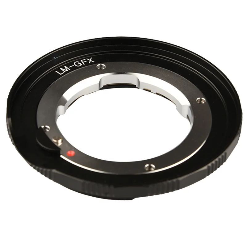 

LM-GFX Lens Adapter Ring Manual Converter Ring for Leica M LM Lens to Fujifilm GFX G Mount Fuji 50S Camera XY