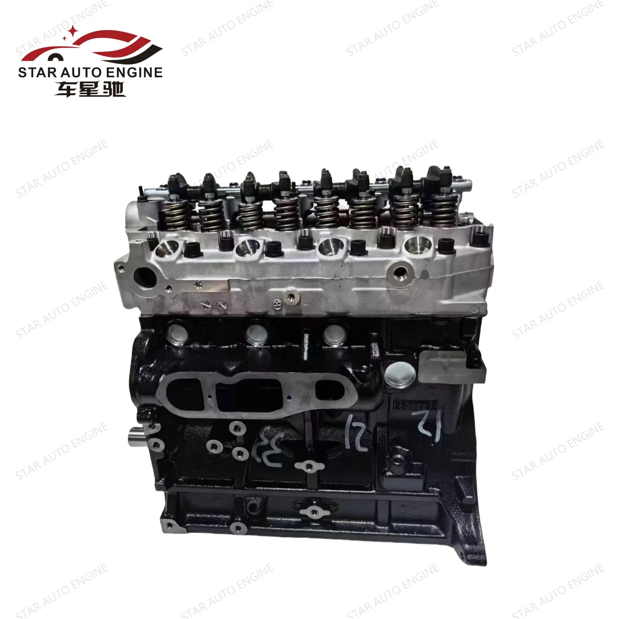 For Mitsubishi 4D56 Diesel Automobile Engine 2.5L Four-Cylinder Inline Long Cylinder Block Assembly
