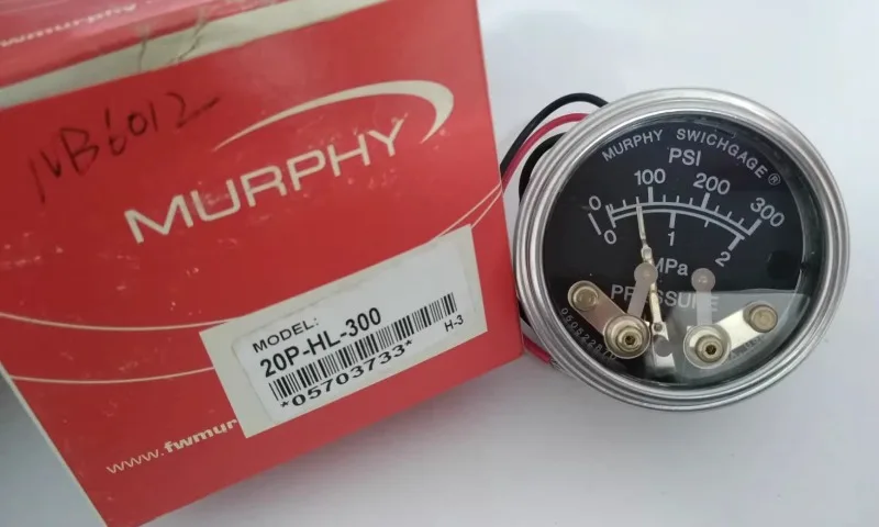 American instrument Murphy pressure gauge 20P-HL-300 series