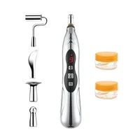 Electronic Acupuncture Pen Body Point Massager Laser Meridian Energy Therapy Heal Massage Pen Face Neck Back Pain Relief Tools