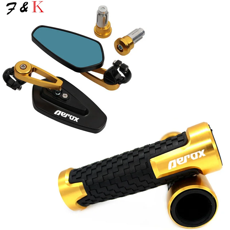 オートバイ用バックミラーハンドルバー付きバックミラーヤマハ通気孔155aerox-nvx-155-2015-2021-2020
