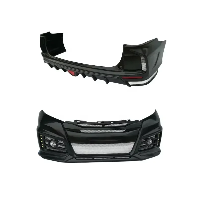 Wholesale Strong ABS Material Car Bumpers for Odyssey 2015-2019 Upgrade Nob Style Front Bumper Rear Bumper
