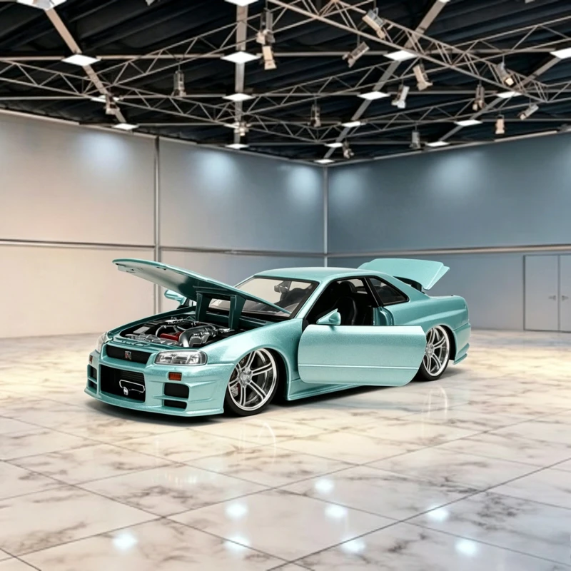 jada-fast-furious-1-24-skyline-gt-r-r34-sports-car-high-simulation-alloy-static-car-model-collection-gift-ornament