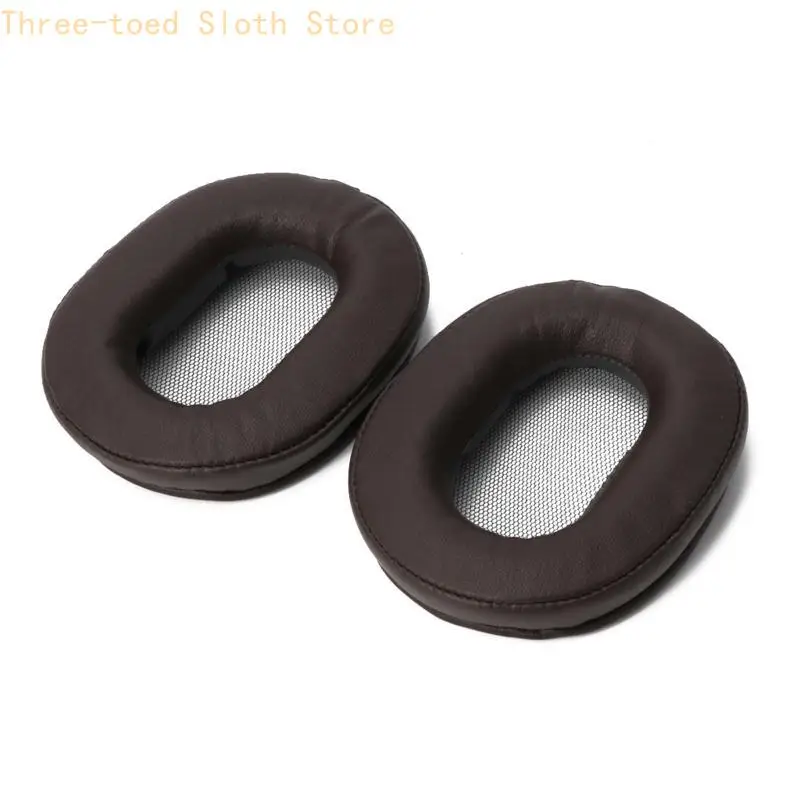 MDR-1R MK2에 대한 Earmuff 쿠션 1RBT 1RBT 1ADAC MDR-1A 1ABT 단백질 소프트 가죽 E74A