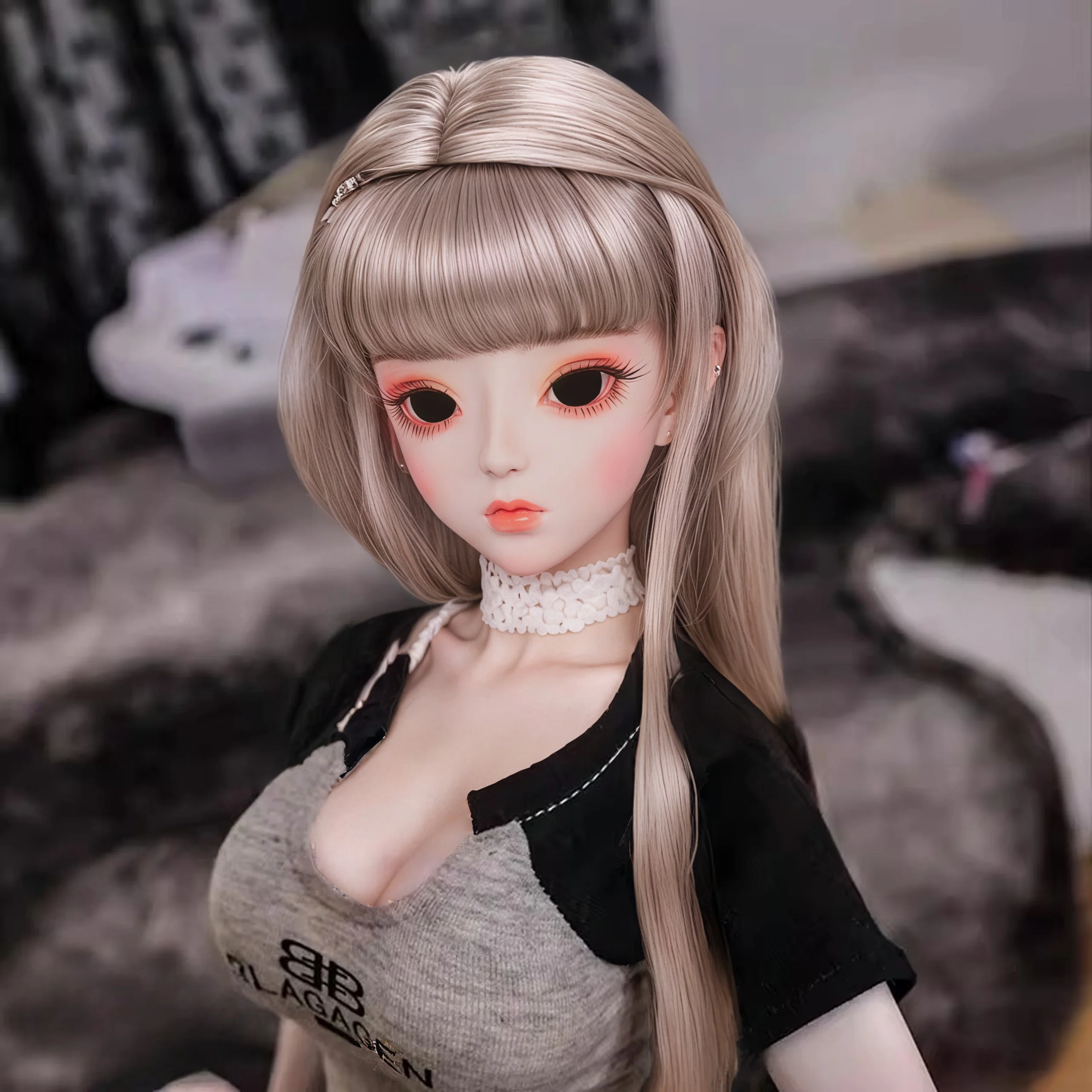 

2026 New DBS doll, 1/3 BJD, retro style, mechanical joints, body, includes randomly assorted hairstyles, eyes, clothing, shoes
