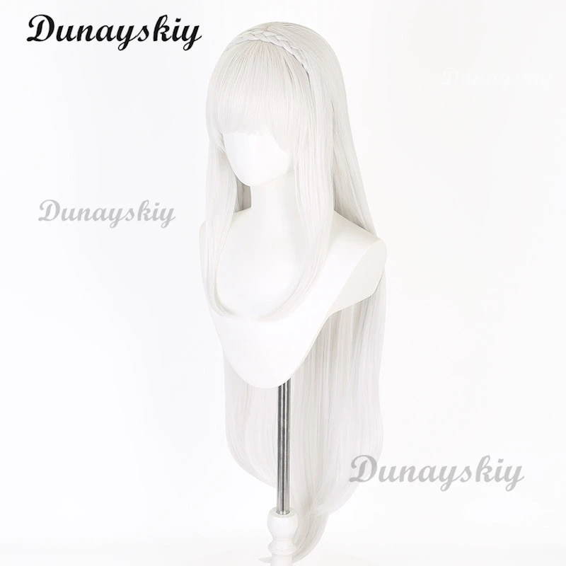 باروكة تنكرية طويلة للحياة في عالم مختلف ، إعادة: صفر ، كارا هاجيميرو إيسيكاي سيكاتسو ، إميليا