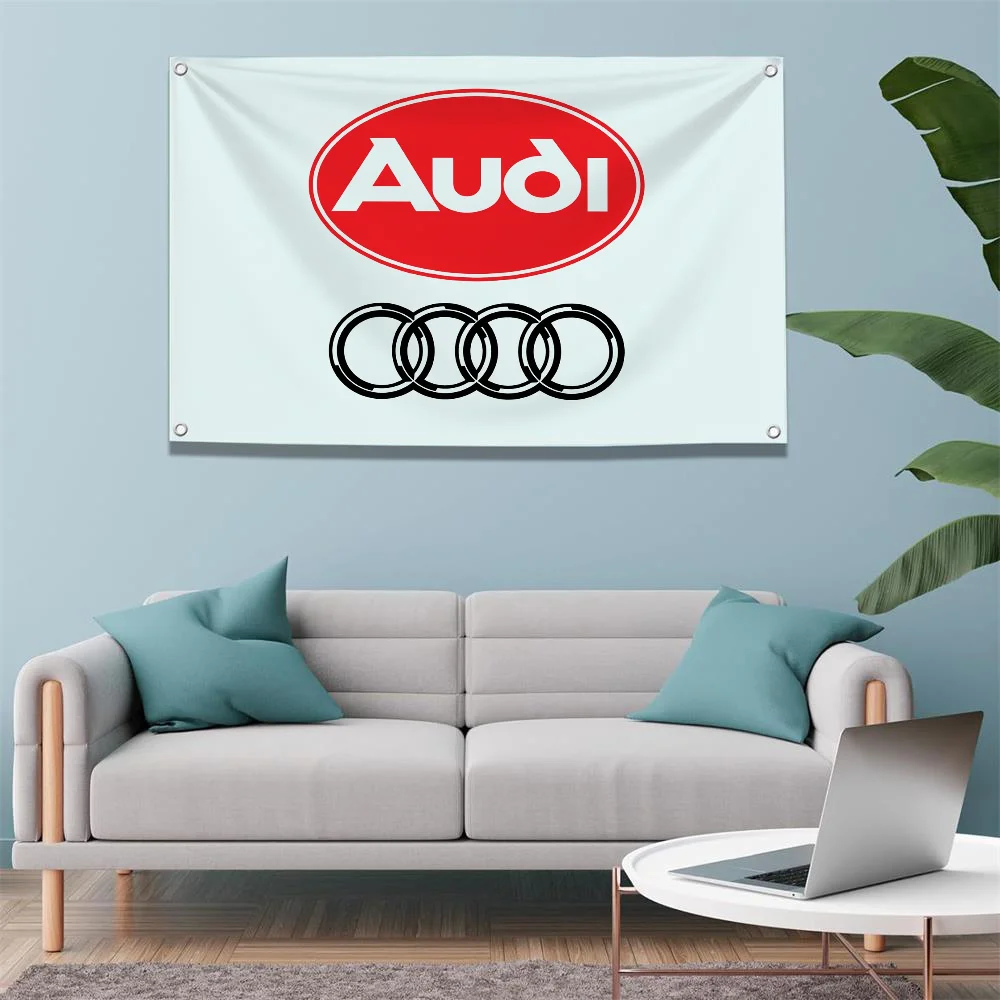 A-Audi Adhesive Wall Wallpaper Home Country Flags for Rooms Christmas Decoration 2024 Can Am Barbershop Funny Flag Pole Blm K-on