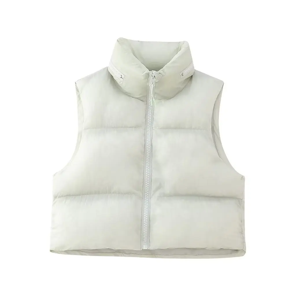 

Women's Cotton-Padded Vest Jacket Casual Street Fashion Autumn New European And American Clothing 23 CC