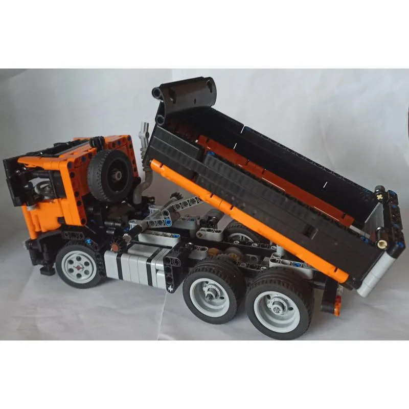 

MOC-112454 New Assembly Cargo Transport Truck Building Block Model, 832pieces, Boys' Children's Birthday Building Block Toy Gift