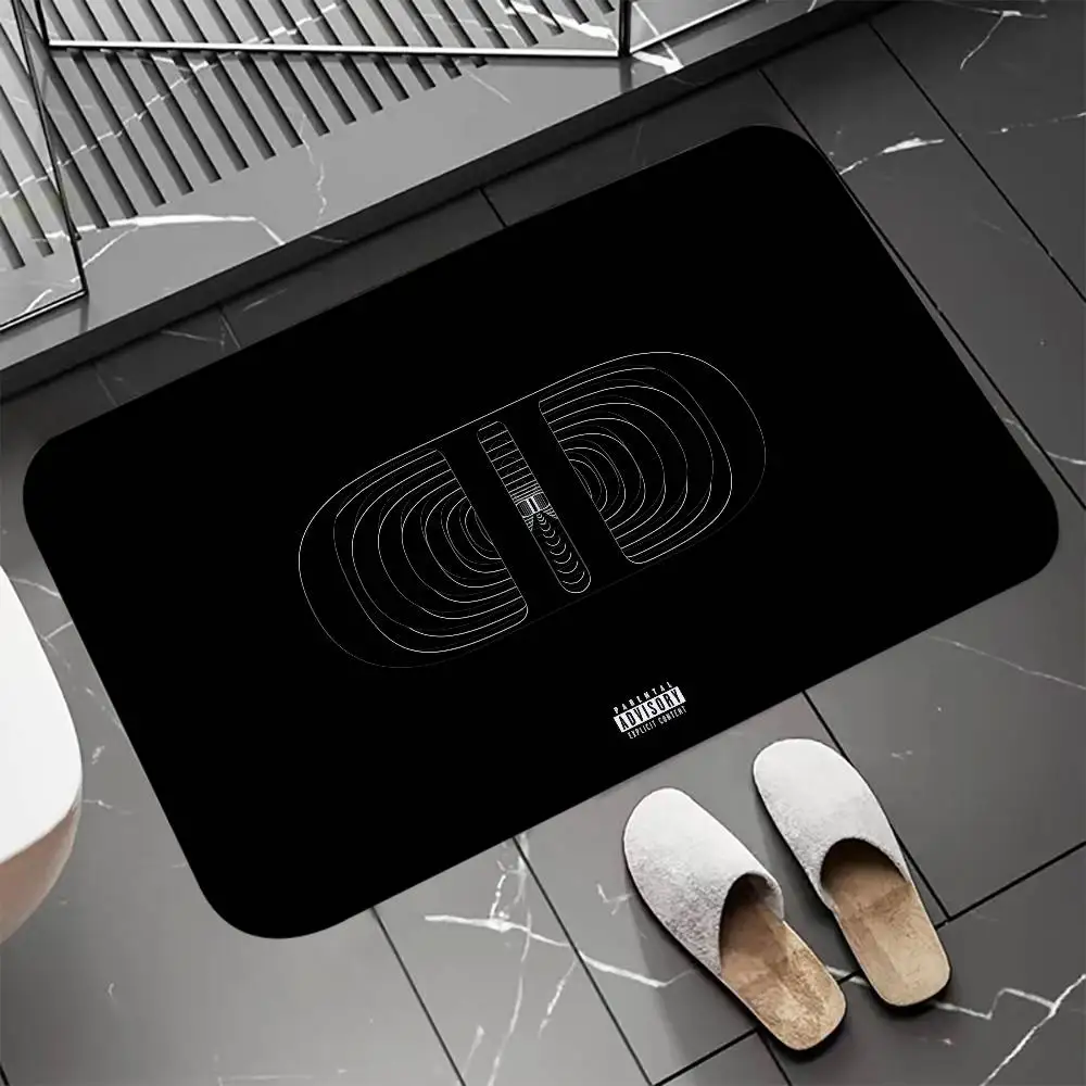 

Lil T-Tecca DOPAMINE Floor Mat Entrance Doormat Bath Mats Non-slip Mat Carpets Carpet Entrance of House Custom Kitchen
