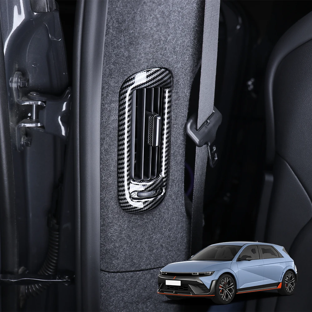 

For Hyundai IONIQ 5/IONIQ 5N 2022-2025 Car Side Dashboard Rear Both Air Vent Cover Trim Decoration Interior Accessories LHD/RHD