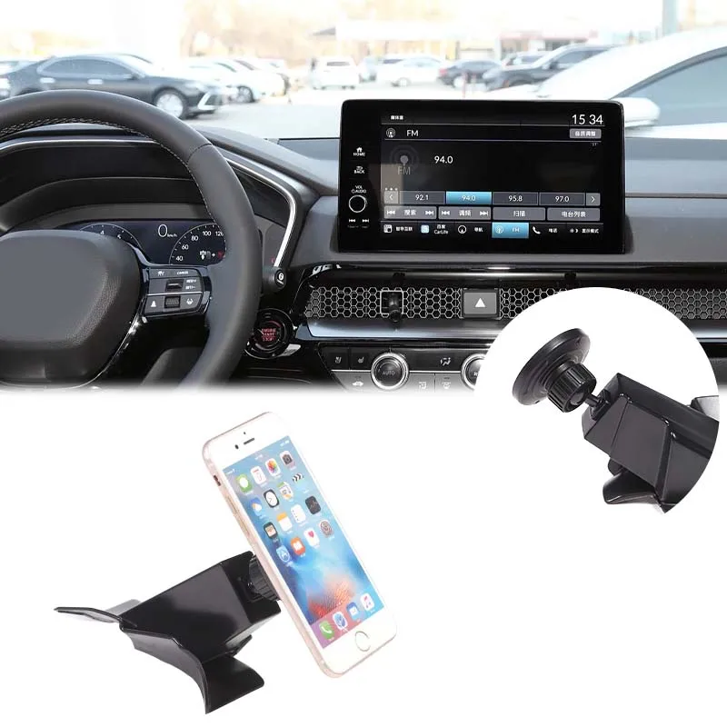

For Honda CRV CR-V 2023 2024 2025 Car Central Control Mobile Phone Bracket GPS Navigation Bracket Car Interior Accessories