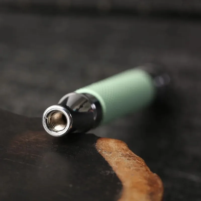 YAQI Новая фисташково-зеленая хромированная латунная безопасная ручка для бритвы для мужчин, сменная ручка для путешествий, модная ручка высокого качества