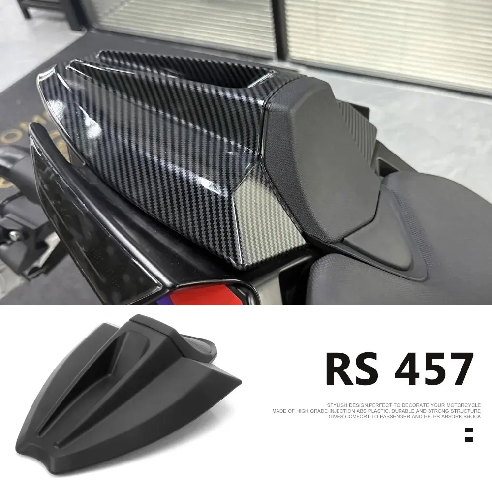 

For Aprilia RS457 RS 457 rs457 2024 2025 Motorcycle Accessories Passenger Pillion Rear Seat Cover Cowl Solo Fairing