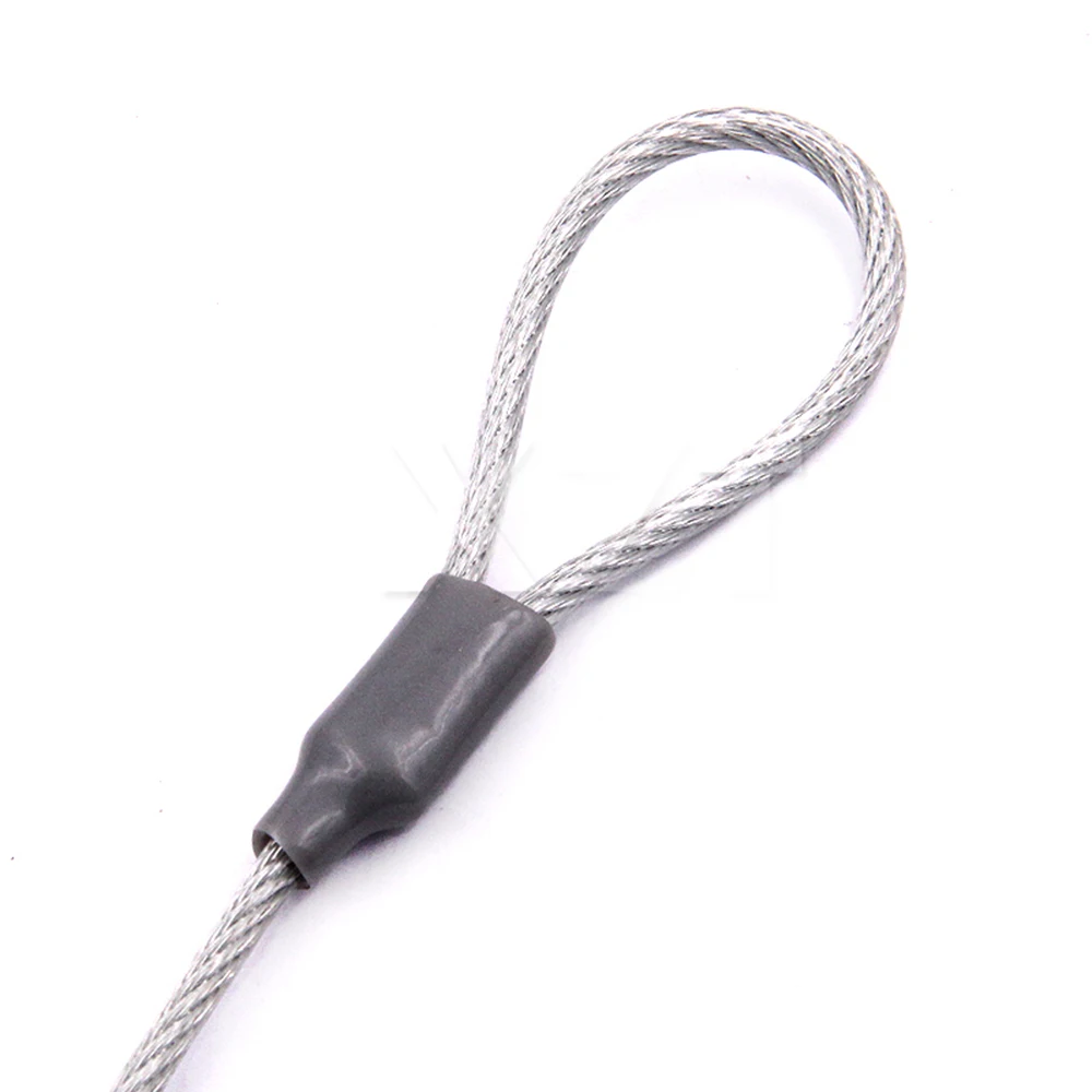 Laptop Lock Key Lock 1.2m Long Thick Anti Shear Steel Wire Lock Secure And Anti-theft