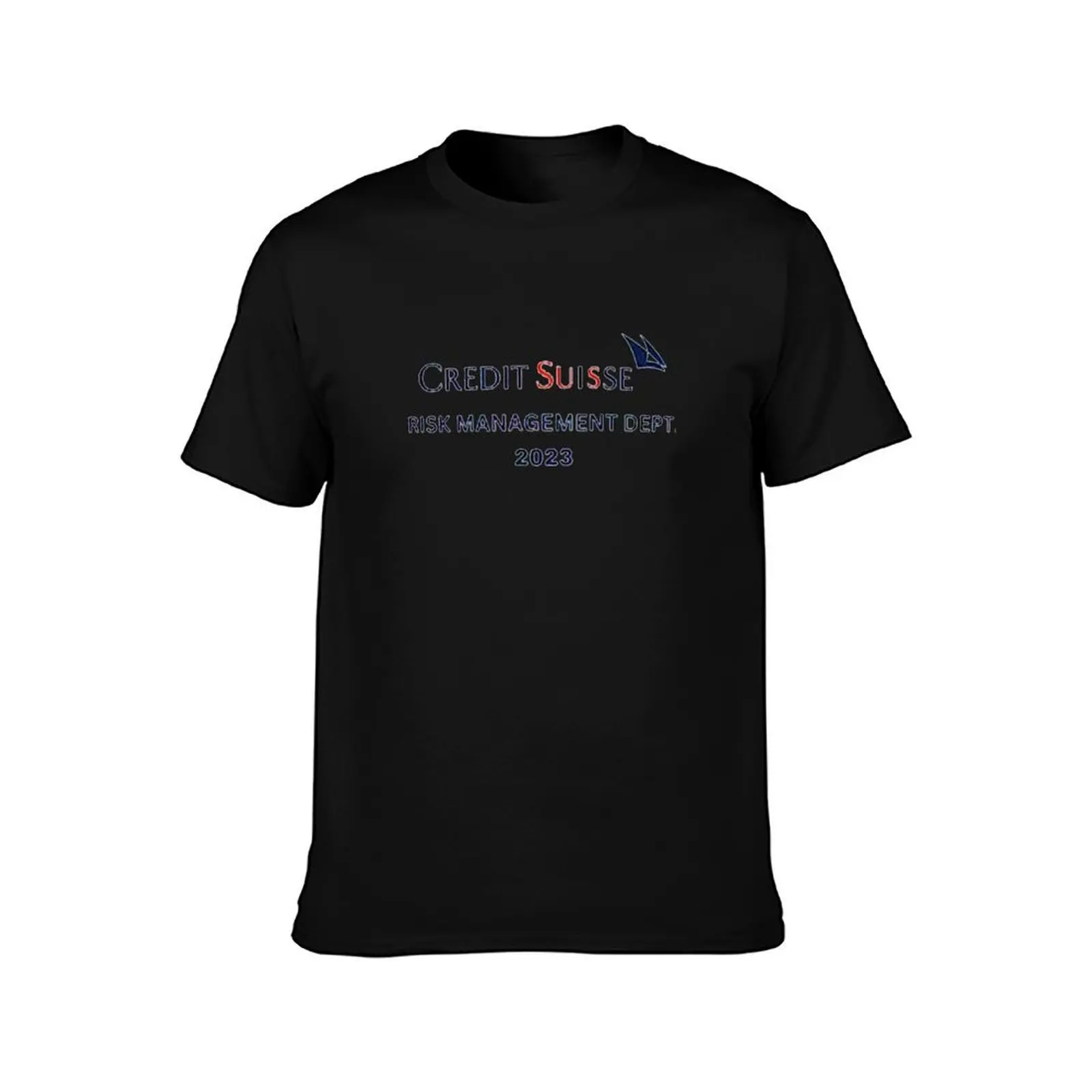 Stay Cozy and Take Risks with the Credit Suisse T-Shirt Plus Size Basic Cotton T-Shirt