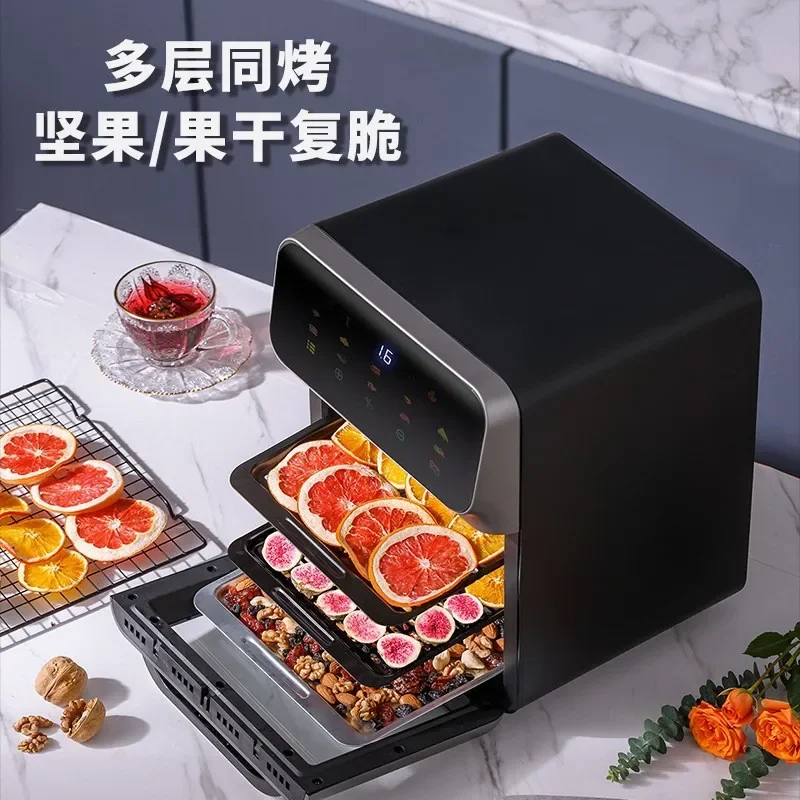 Explosive air fryer visual intelligent automatic electric fryer oil-free multi-functional multi-layer oven wholesale