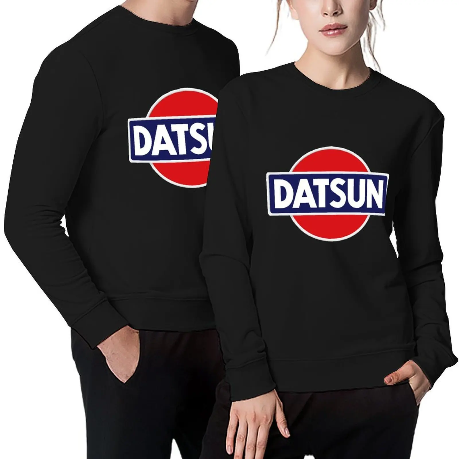 

Classic Datsun logo’s Pullover men wear mens designer clothes mens clothes japanese style sweatshirt male
