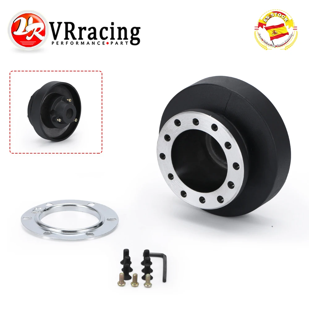 VR RACING-Kit d\'adaptateur de moyeu de volant de course pour BMW E36 noir VR-HUB-E36