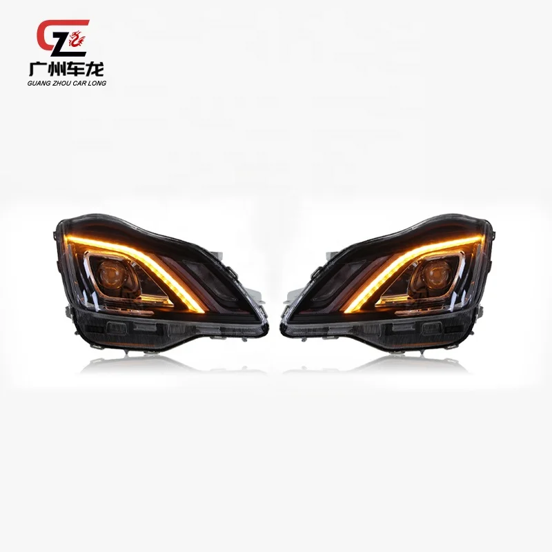 old to new headlights for Toyota12th generation Crown 2003-2008 upgrade Japanese version LED daytime running lights turn signals