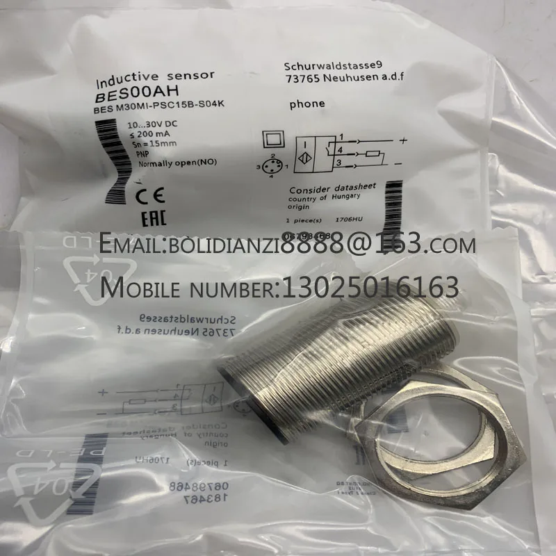 New sensor for proximity switch BES Q08ZC-PSC30B-S49G BES01U4 In stock