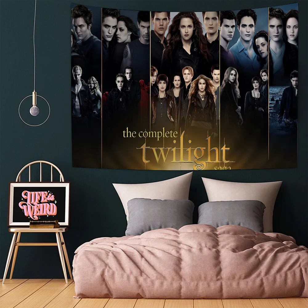 Movie The Twilight Saga Chart Tapestry for Living Room Home Dorm Decor Art Home Decor