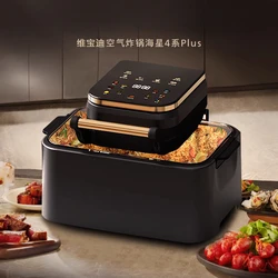 Air fryer household new large-capacity visual non-turning multi-functional micro-steaming and baking all-in-one machine