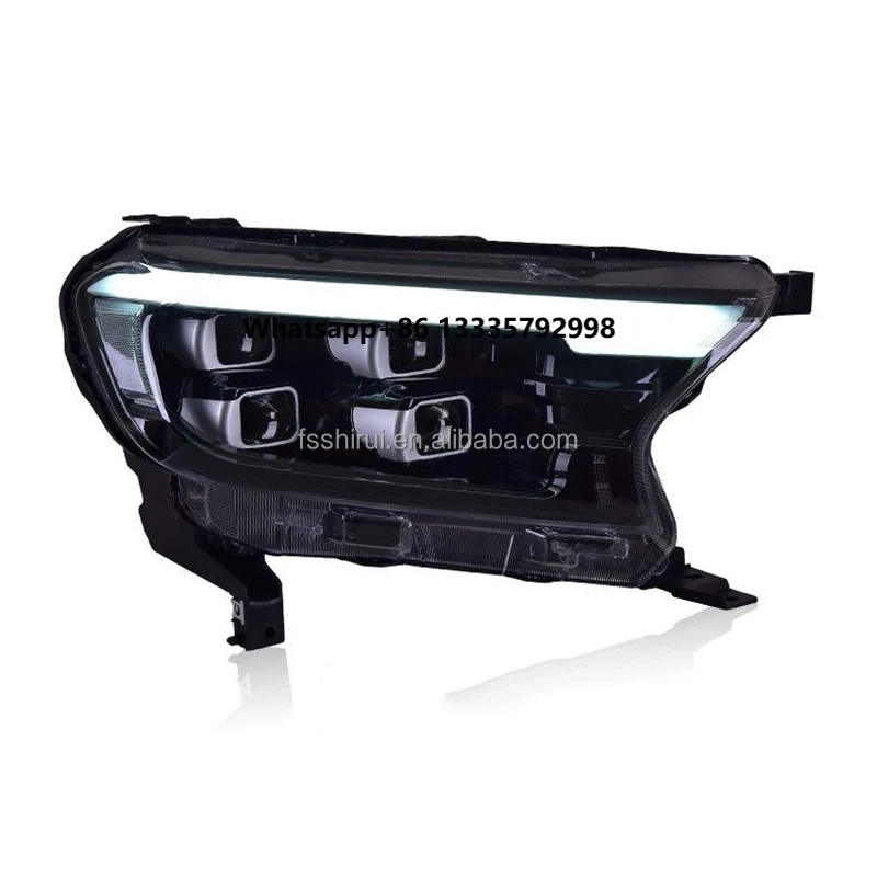 

Car Front Headlight Replacement Running Light for ford Ranger Everest 2022 2023 2024 2025 High Low Beam Assembly