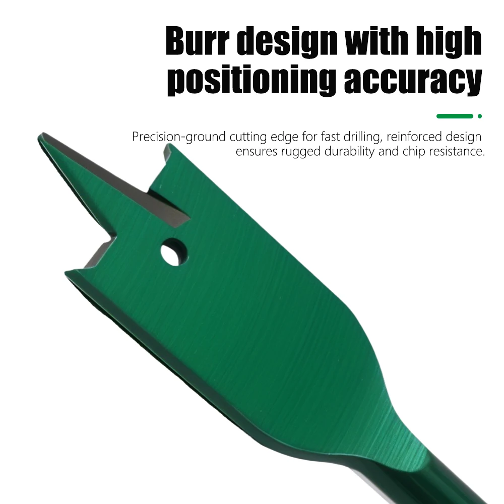 LAVIE Bohrersatz, Sechskantschaft 1/4″ für schnelle und saubere große Löcher (10–32 mm) – für Holzbearbeitung und Heimwerker AC0402T6A