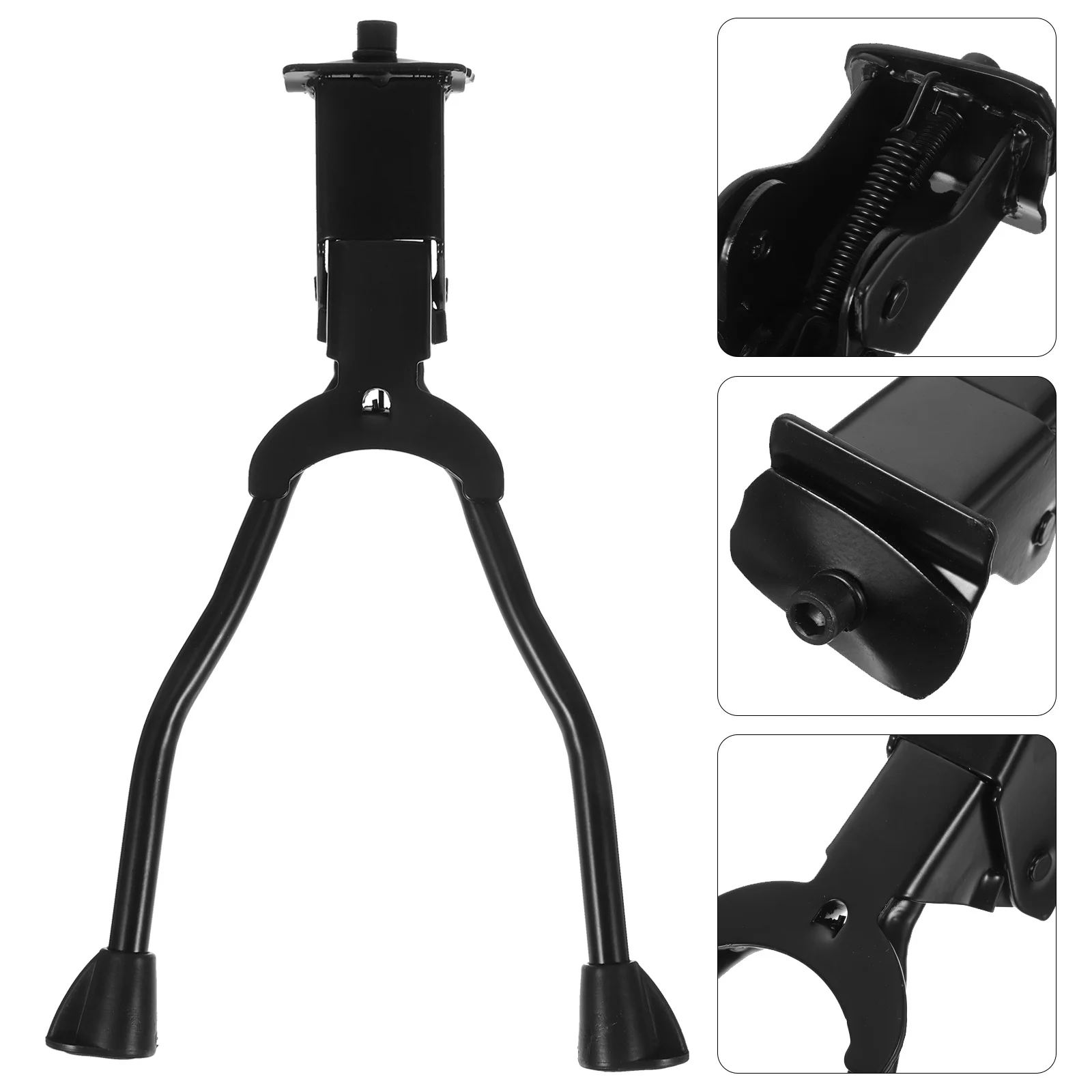 

1pc Bicycle Kickstand Double Leg Bike Support Adjustable For 26 Inch Mountain Bikes Parking Rack Holder Foot Brace