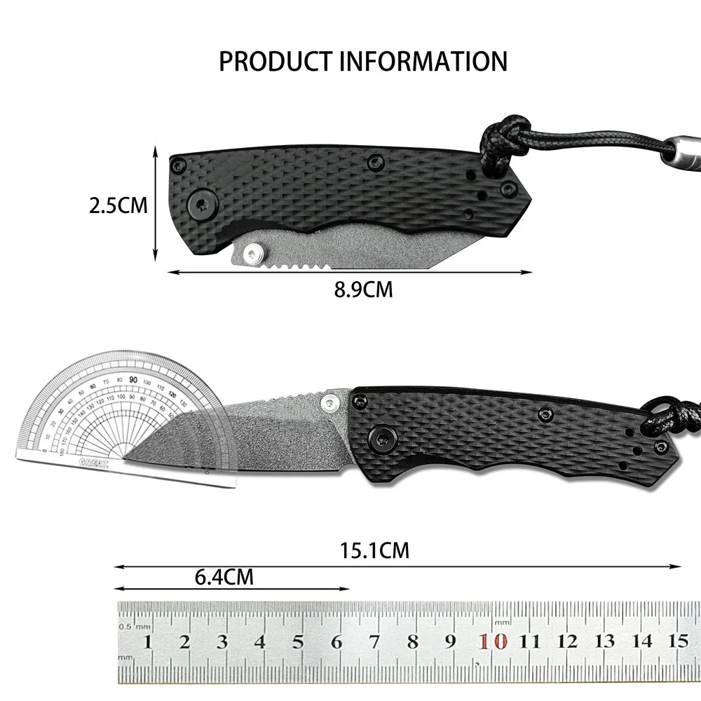 NEW Folding Knife BM 290 Aviation Aluminum Handle M4 Steel Blade High Quality Outdoor EDC Survival Camping Hiking Tools