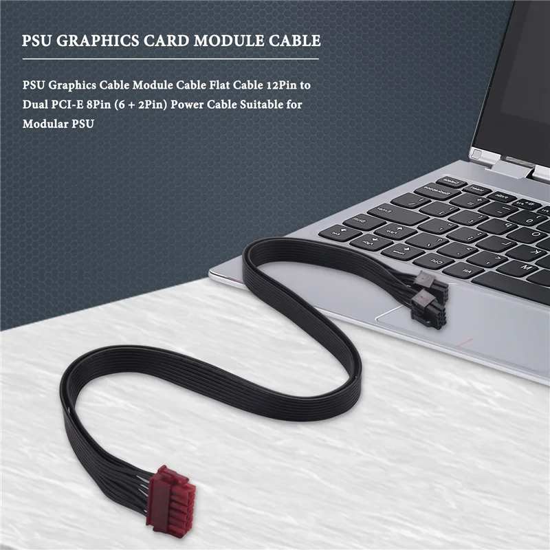 PSU Graphics Cable Module Line Cable 12Pin To Dual PCI-E 8Pin(6 + 2Pin) Power Cable For Enermax PSU
