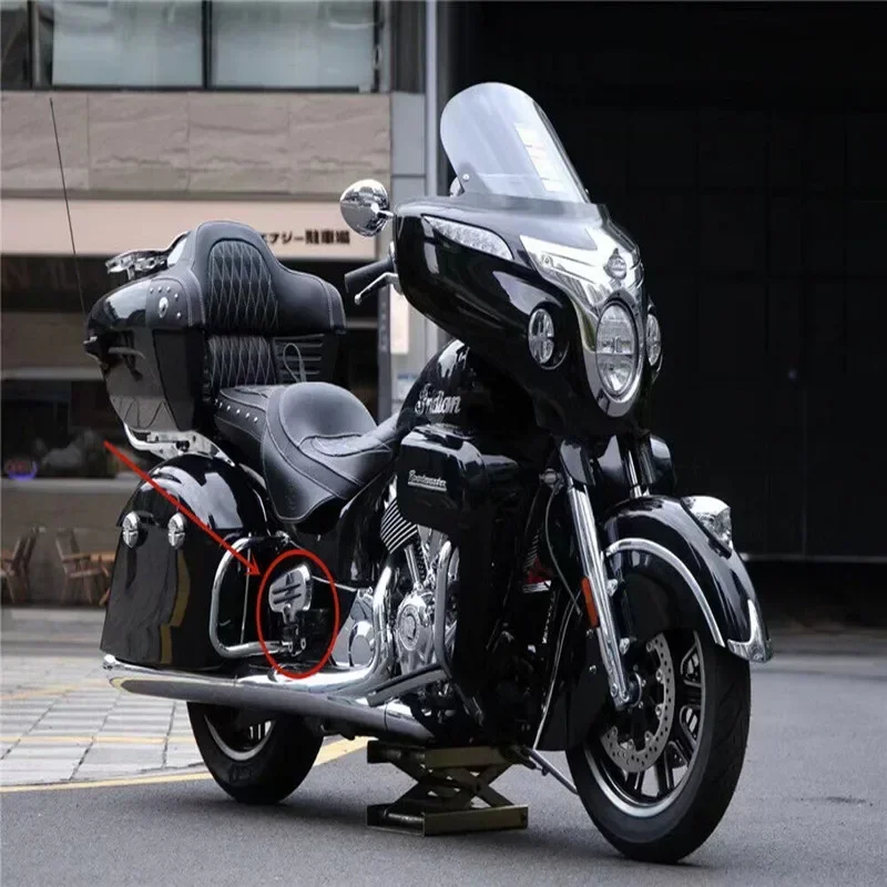 Deska podłogowa dla pasażera motocykla dla Indian Chief Dark Horse Chieftain Roadmaster Challenger Vintage Springfield 2014-2023