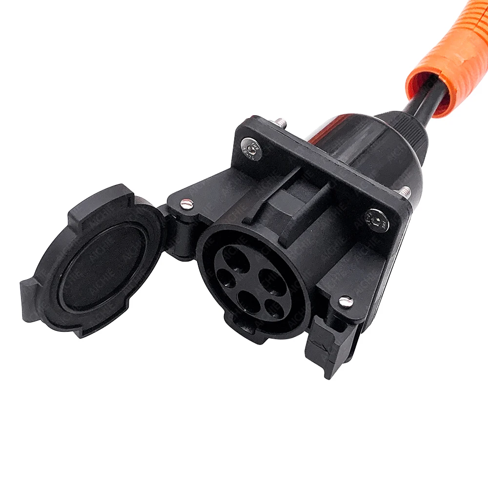 

SAE J1772 Electric Car Charging Plug to HV Connector ,EV Charging Connectors Cable for EV Car